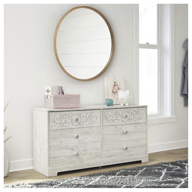 Signature Design by Ashley Paxberry White Dresser