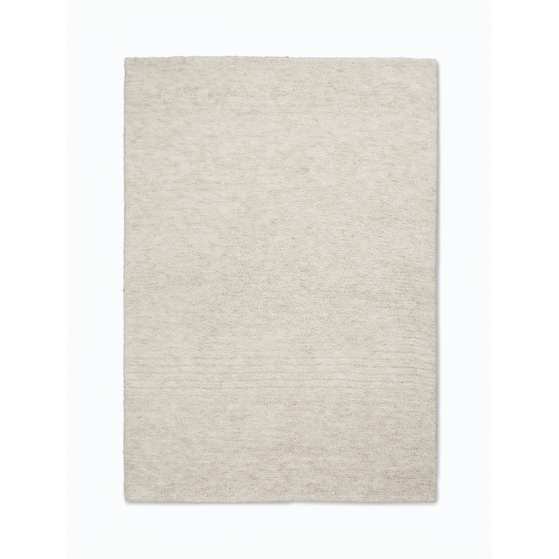 Calvin Klein Home Tulsa Modern Solid Shag Plush Area Rug - 5'3" x 7'5" - Cream - Rectangle