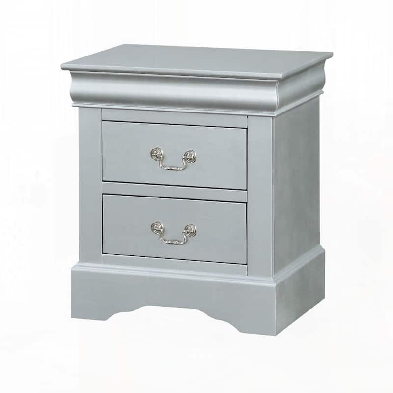 Nightstand - Silver grey
