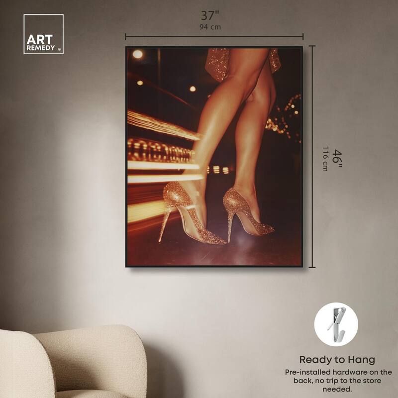 Sparkly Nights Canvas by Art Remedy