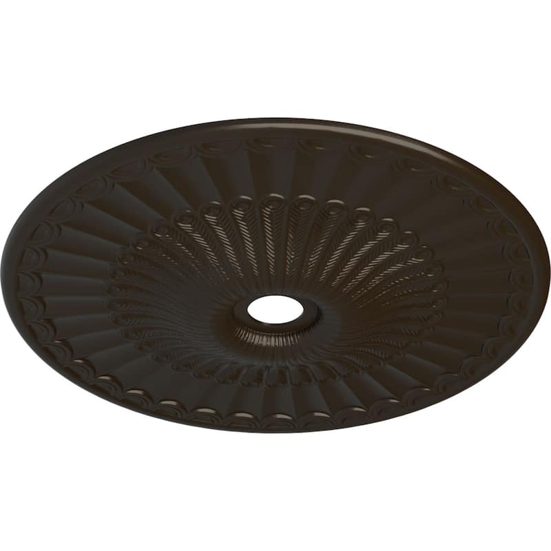 36 5/8"OD x 3 5/8"ID x 2 3/8"P Galveston Ceiling Medallion