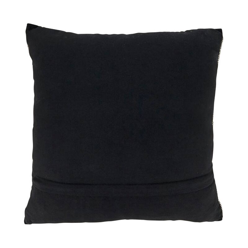 Crafted Multi-Pattern Throw Pillow