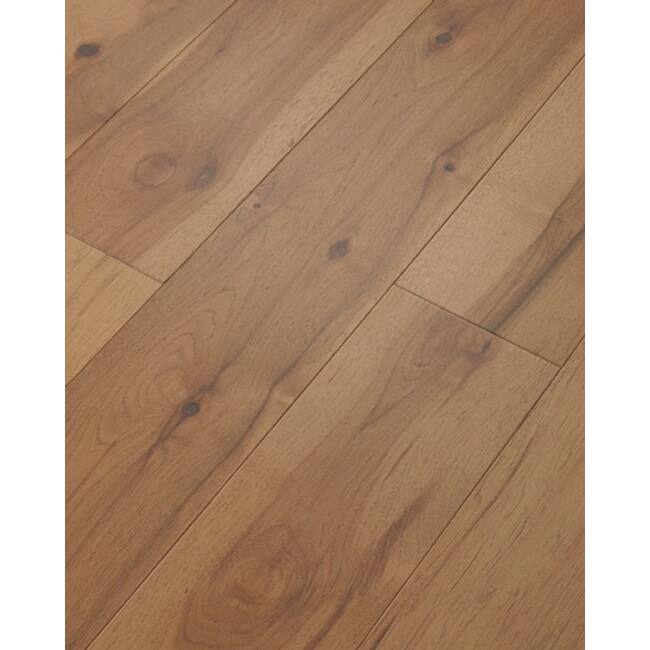 Shaw Exploration Hickory 6-3/8" Wide Wire Brushed Engineered Hickory