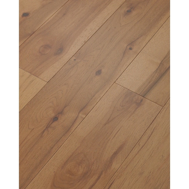 Shaw Exploration Hickory 6-3/8" Wide Wire Brushed Engineered Hickory