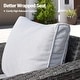 preview thumbnail 72 of 82, OVIOS 5-Piece Outdoor Wicker Patio Conversation Set