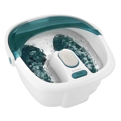 Homedics Bubble Spa Elite Footbath with Heat Boost | Bubble Massage, Pedicure Center & Toe-Touch Controls