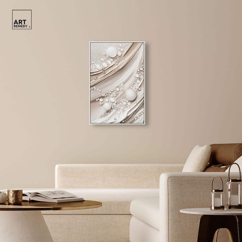 Viscous Veils IV Canvas by Art Remedy