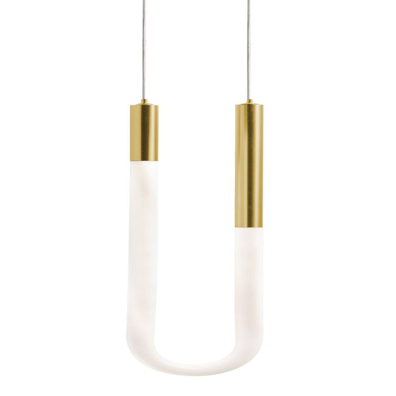 AFX ADEP06LAJUD Adel 4" Wide Mini Pendant - Light Antique Brass