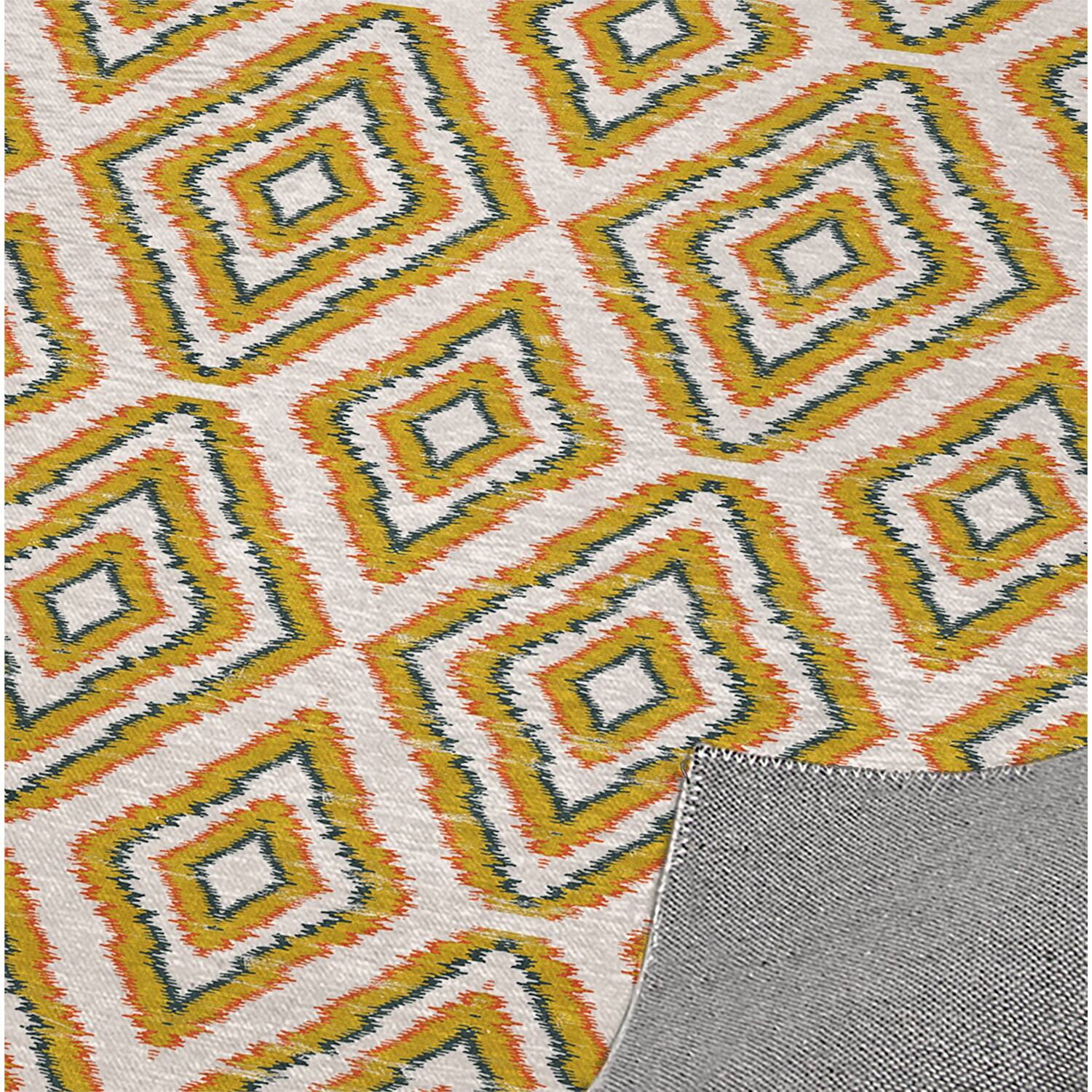 SUMATRA MUSTARD YELLOW Kitchen Mat by Kavka Designs Bed Bath & Beyond