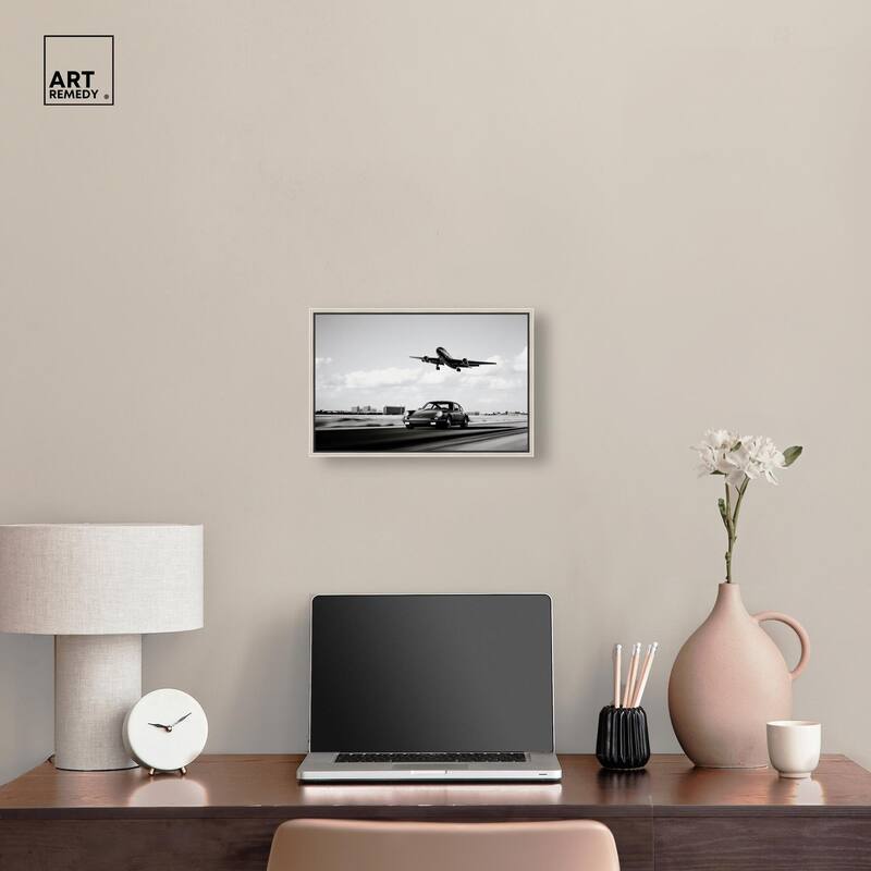 Sports Car Takeoff Canvas by Art Remedy