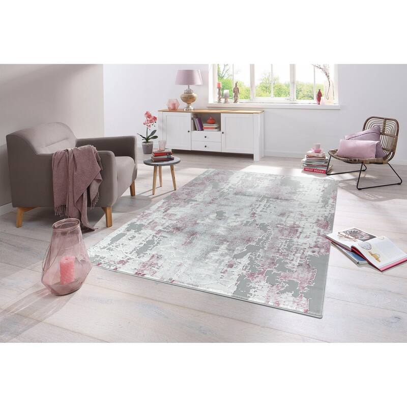 Petra Collection Abstract Area Rug