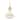 Iseo Modern Gold Pendant Light with Vase Shaped Glass Shade, 1-Light
