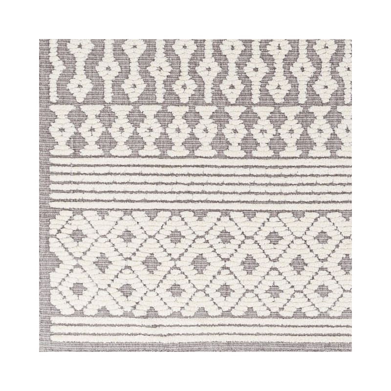 Livabliss Lyna Country Diamond Washable Area Rug