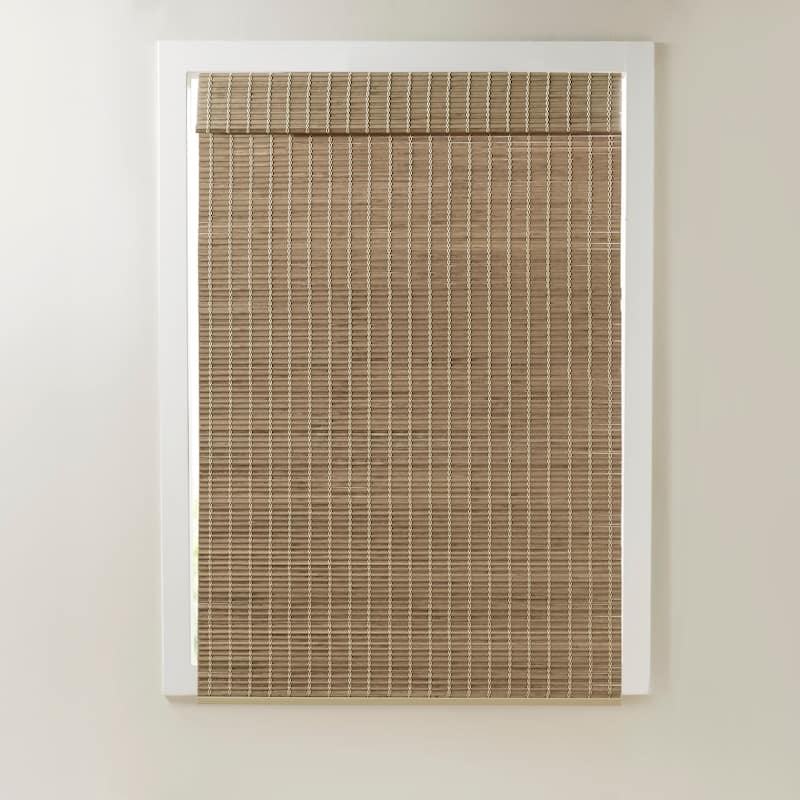 Madison Park Lyndon Bamboo Light Filtering Roman Shade