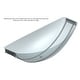 preview thumbnail 9 of 10, ALFI brand HammockTub1-BM 79" Acrylic Wall Mounted Hammock Tub