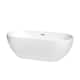 Option White / Brushed Nickel Trim