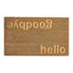 Option Hello/Goodbye Engraved