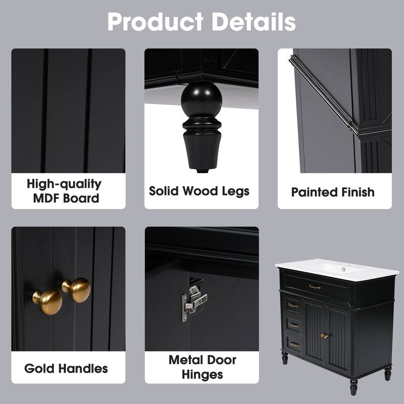 Bathroom vanity cabinet