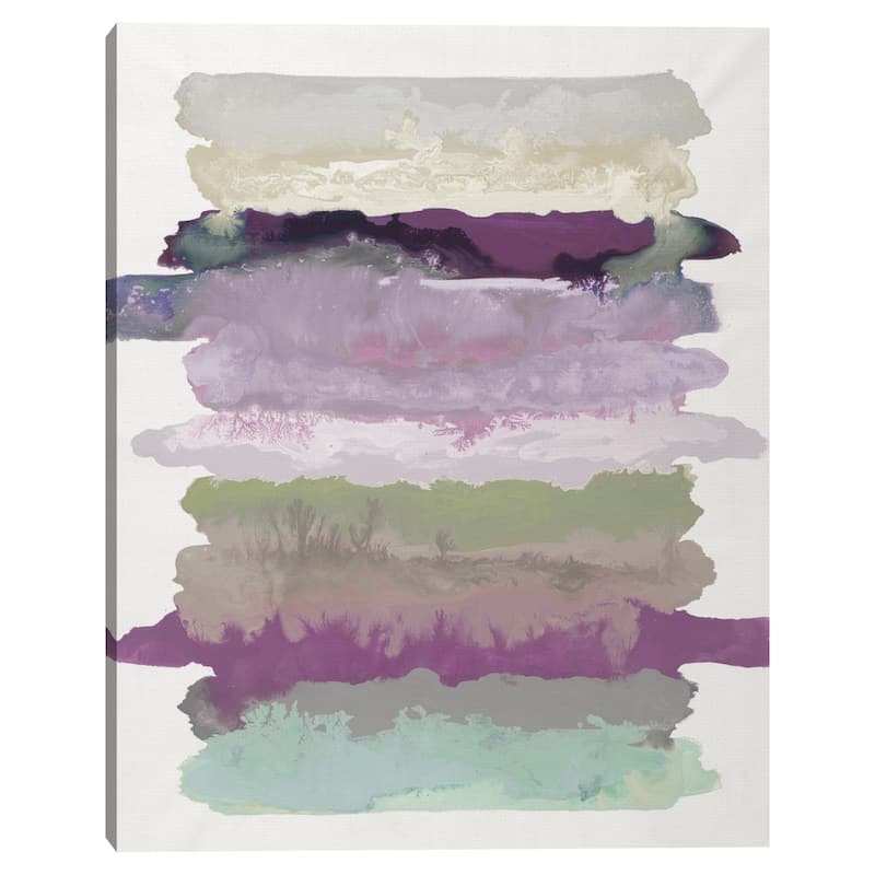 Violet Horizon by Randy Hibberd Canvas Art Print