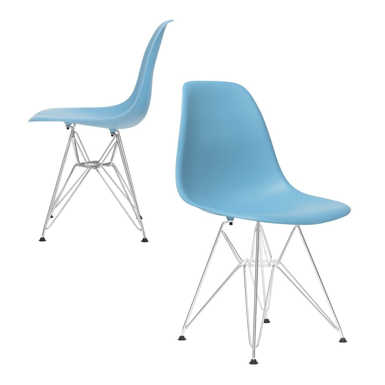 Moulded plastic dining 2025 chairs