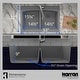 preview thumbnail 48 of 67, Karran Drop-in Quartz 33 in. Double Bowl 50/50 Kitchen Sink Kit