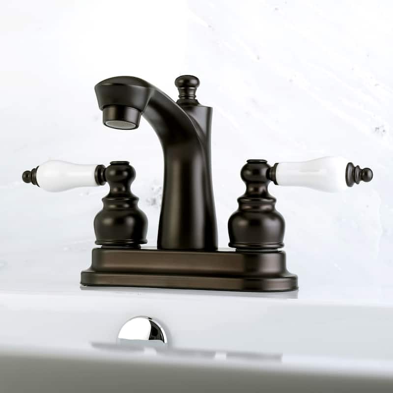 Kingston Brass Victorian 1.2 GPM Centerset Bathroom Faucet with Pop-Up