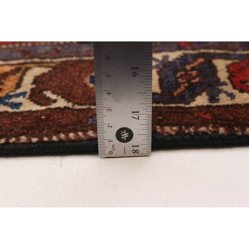 ECARPETGALLERY Hand-knotted Anadol Red Wool Rug - 3'7 x 9'11