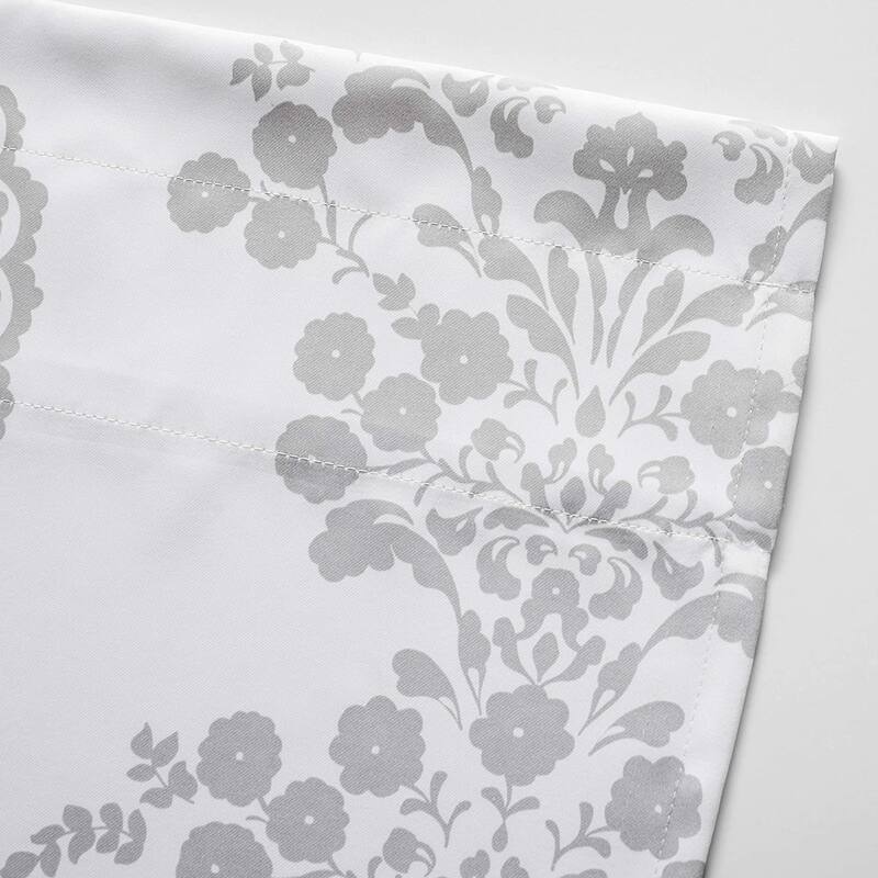 DriftAway Samantha U Shape with Selfcord Window Curtain Swag Valance - 52 x 16