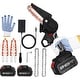 preview thumbnail 1 of 3, Upgraded Cordless Mini Chainsaw Black - Battery