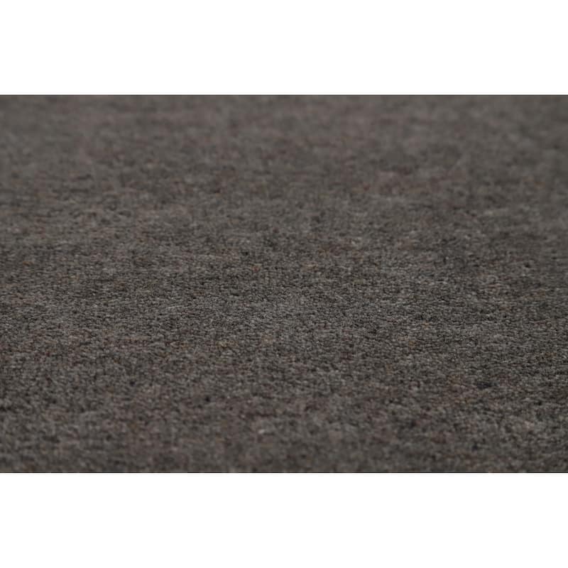 Hand Knotted Oriental 100% Wool Carpet Tribal Tribal Greys & Charcoal Gabbeh Area Rug - 10' 1'' X 8' 1''