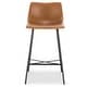 preview thumbnail 5 of 25, Poly & Bark Paxton 24" Seat Height Counter Stool (Set of 2)