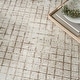preview thumbnail 4 of 6, Nourison Dew Indoor only Beige Geometric Area Rug