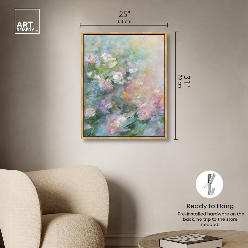 Mystical Garden I Canvas by Art Remedy