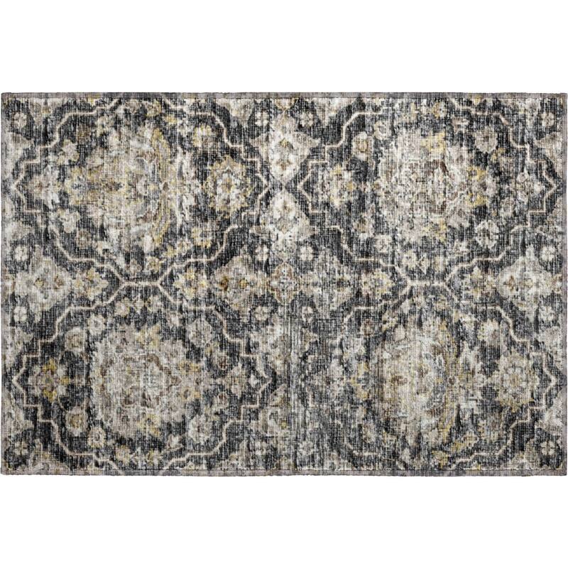 Premium Washable Super Soft Traditional Kashan Mayfield Rug