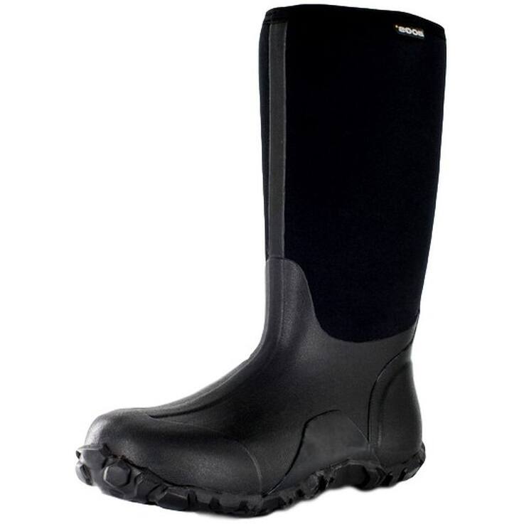 Bogs Outdoor Boots Mens 14" Classic High Rubber Farm Black 60142