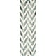 preview thumbnail 32 of 121, SAFAVIEH Dip Dye Marybeth Hand-tufted Wool Chevron Area Rug 2'3" x 10' Runner - Ivory/Grey - Runner