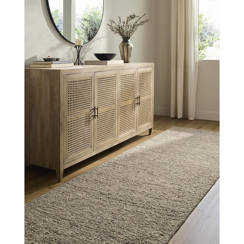 Livabliss Passion Farmhouse Solid Area Rug