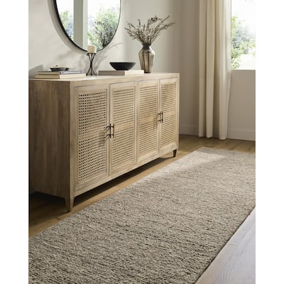 Livabliss Passion Farmhouse Solid Area Rug
