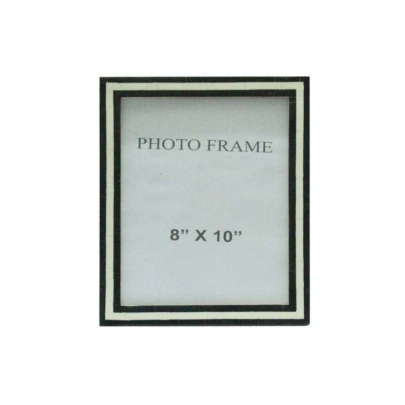 Line Frame Black & White - BLACK & WHITE - 11.5x9.5x.75