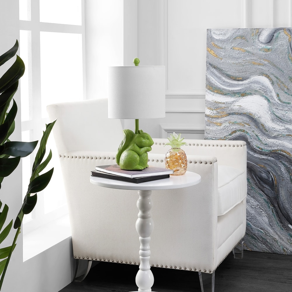 SAFAVIEH Kids Lighting Jeana 18" Squirrel Lamp - 9"x9"x18" - 9"Wx9"Dx18"H