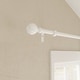 preview thumbnail 6 of 17, Acroma Adjustable Single Curtain Rod and Coordinating Finial Set 48 to 84 inches