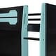 preview thumbnail 21 of 23, Full Size Wood Loft Bed with Desk, Multi-storage Shelves and RGB Light