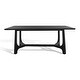 preview thumbnail 14 of 31, SAFAVIEH Couture Adelee Wood Rectangle Dining Table - 76 IN W x 40 IN D x 30 IN H