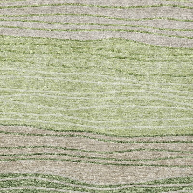 HomeRoots Striped Transitional Rectangle Outdoor Rug