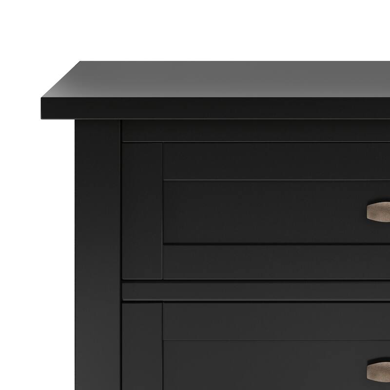 WYNDENHALL Norfolk 24 inch Wide Transitional Bedside Nightstand Table - 24 Inches wide