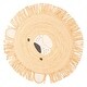 preview thumbnail 1 of 7, ECARPETGALLERY Braided Weave Palas Denizli Light Brown Jute Rug - 3'1 x 3'1