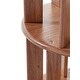 preview thumbnail 11 of 11, Solid Wood Rotating Bookshelf, 4 Tier, Round Revolving Bookcase, 360° Spinning Book Shelf Tower, Narrow Rolling Bookshelves