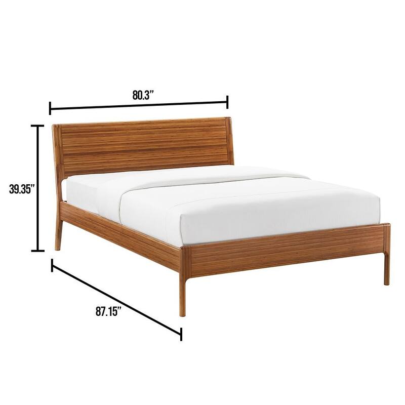 Hansen King Platform Bed, Copper