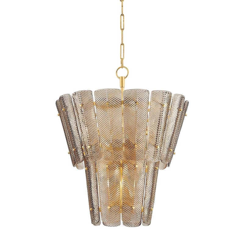 Hudson Valley Lighting 7910 Cassian 10 Light 29" Wide Chandelier - Vintage Gold Leaf