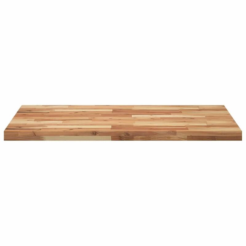 vidaXL Table Top Rectangular 31.5x27.6x1.6" Solid Wood Acacia - 80 x 70 x 4 cm